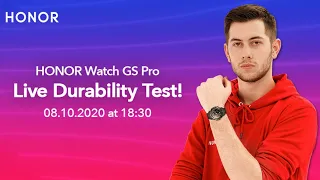 HONOR Watch GS Pro: LIVE Durability Test