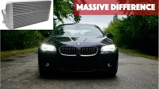 BMW f10 535 Race Intercooler Upgrade!!