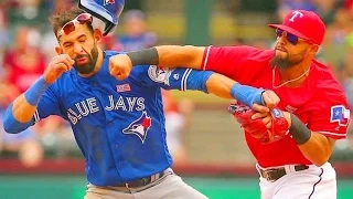 [FULL HD] Texas Rangers vs Blue Jays | Rougned Punches Bautista