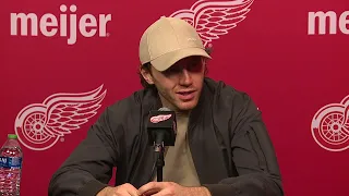 Patrick Kane end of season media Red Wings availability