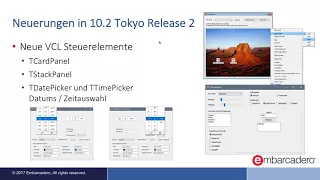 Embarcadero Webinar: Neuerungen, Tipps und Tricks zu Delphi 10.2 Release 2