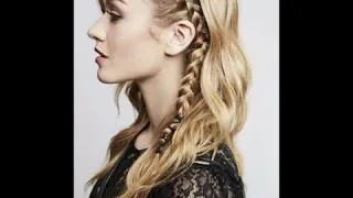 unique Viking hairstyle for girls