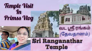 Temple Visit Vlog/ Devadanam Sri Ranganathar Perumal Temple/ Vada Srirangam/