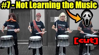 High School Drumline - 15 ways to get CUT