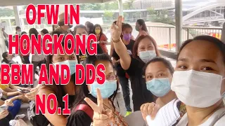 OFW IN HONGKONG ANG SINISIGAW BBM AND DDS FOR 2022 DONE REGESTERD VOTE