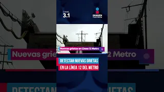 Detectan nuevas grietas en la Línea 12 del Metro | #shorts | Ciro