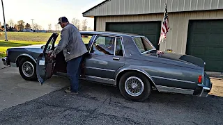 81 year old man sells me his chevy caprice