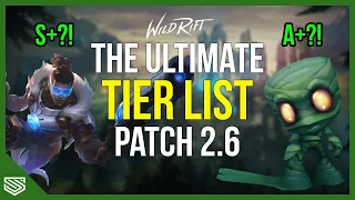 THE ULTIMATE DUO LANE TIER LIST (PATCH 2.6) - High & Low Elo - Season 4 - Wild Rift Guides