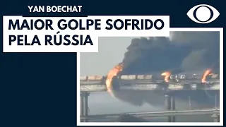 Yan Boechat: "Explosão é duro golpe contra Rússia."