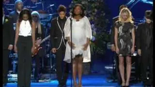Michael Jackson Memorial - Jennifer Hudson, Will you be there