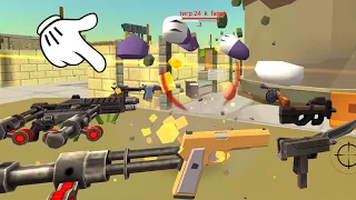 Android Gameplay Video|| BattleRoyalePvP Chicken Gun Funny Moments || Pro VS Hacker || Level # 3767
