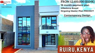 OMG! CONTEMPORARY DESIGN HOMES 12.6M ($104k) RUIRU, KENYA /Fairly Priced With a pool *THE BEST* 💯