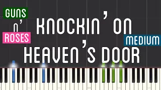 Guns N’ Roses - Knockin’ On Heaven’s Door Piano Tutorial | Medium