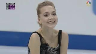 2016 Europeans - Elena Radionova FS NBC