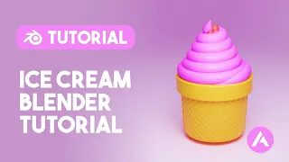 Blender Tutorial - Create a Ice Cream in Blender