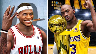I Swapped Lebron and Jordan's Careers