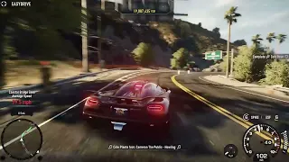 Racer takes MASSIVE DAMAGE after hitting improvised roadblock - Need for Speed Rivals