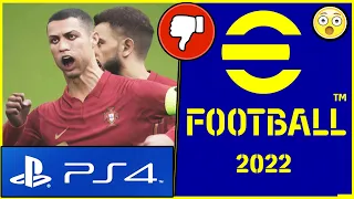 eFootball 2022 Still Looks Bad On PS4 After The Update! - Don’t Waste Your Time