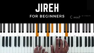 How to Play Jireh - Piano Tutorial