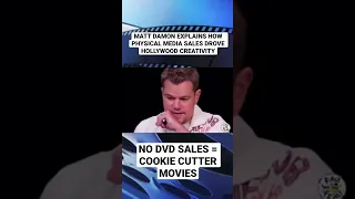 Matt Damon Explains the Importance of Physical Media in Hollywood