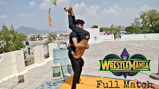 WWE - The Undertaker vs John Cena WrestleMania 34 Full Match | Backyard Wrestling