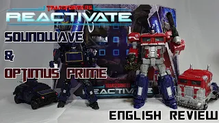 Video Review for Reactivate - Soundwave & Optimus Prime