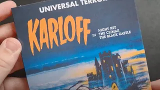 UNIVERSAL TERROR (Three films starring Boris KARLOFF) Unboxing