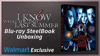 I Know What You Did Last Summer Walmart Exclusive Blu-ray SteelBook Unboxing