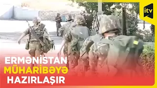 Ermənistan müharibəyə hazırlaşır: Ehtiyatda olanlar hərbi təlimə çağrıldı