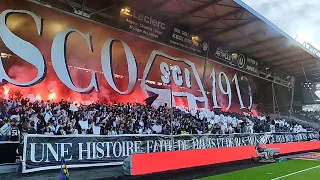 Angers sco , superbe tifo.2024