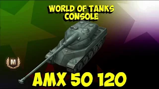 World of Tanks Console - AMX 50 120 - Ace Tanker - Full HD 1080p - PS4 Pro / Wot Console