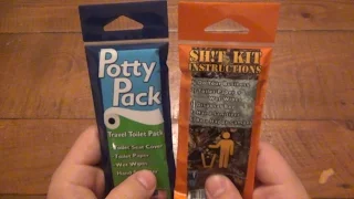 Potty Packs & Sh!t Kits...We All Do It, This Can Help :)