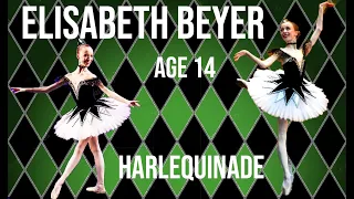 BALLET - Elisabeth Beyer - Age 14 - Harlequinade Variation: Youth America Grand Prix 2016