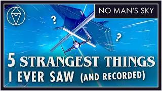 5 Strangest Things in No Man's Sky | Water World, Sand Planet, Crazy Terrain, Unique Discoveries