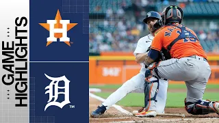 Astros vs. Tigers Game Highlights (8/25/23) | MLB Highlights