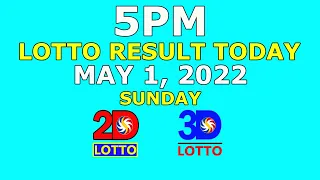 [OLD] 5pm Lotto Result Today May 1 2022 (Sunday)