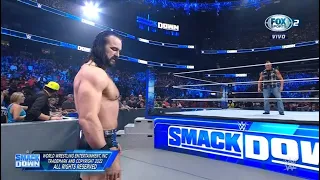 Brock Lesnar & Drew McIntyre atacan a Theory antes de SummerSlam - WWE SmackDown Español: 29/07/2022