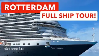 Holland America Line Rotterdam - Full Ship Tour