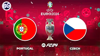 FC 24 UEFA EURO 2024 | Portugal vs Chequia | GROUP F - FIRST GAMEPLAY PS5 HD 60fps