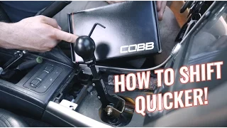 COBB SHORT THROW SHIFTER INSTALL!!