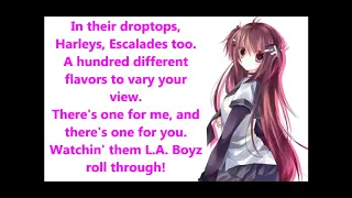 L.A Boyz - Nightcore (Lyrics)[1hour]