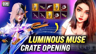 Luminous Muse M762 in 2000 UC 😍 | Luminous Muse Crate Opening  | BGMI Crate Opening |  PUBG