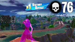 76 Elimination Solo vs Squads Wins (Fortnite Chapter 5 Season 2 Full Gameplay)