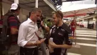 Vettel: Naughty Boy - BBC F1 2013 Year End Awards