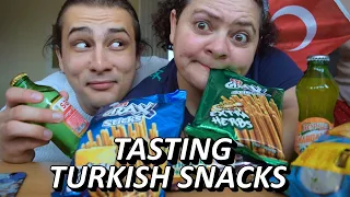 Trying Turkish Snacks For The First Time