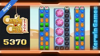 Candy Crush Saga Level 5370 - Super Hard Level - No Boosters