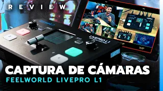 Haz STREAM PROFESIONAL MULTICÁMARA ¿Es suficiente? | FEELWORLD LIVEPRO L1 REVIEW