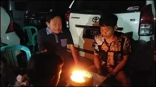 ulang tahun cak Percil kedatangan tamu spesial Abah Kirun