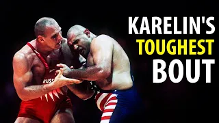 Karelin vs "Rocky" from America. Karelin's Toughest Bout