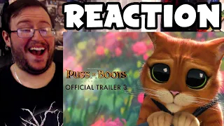 Gor's "Puss In Boots: The Last Wish" Official Trailer 3 REACTION